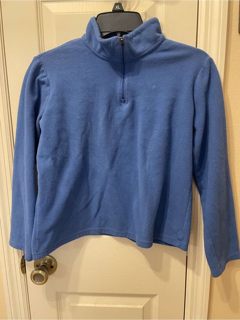 Champion Kids Light Blue Quarter-Zip Fleece Pullover